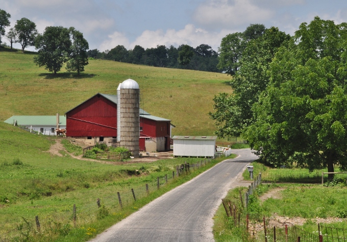 Ohio Amish farmland